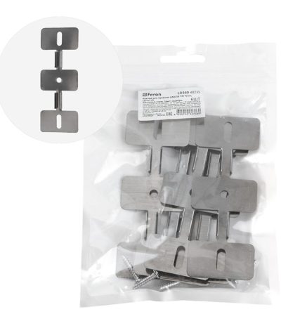 Крепеж для профиля САВ258 LD360 (комплект 6шт) Feron LD360 48235