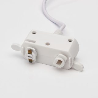 Крепление для однофазного трека с шнуром Lumker VL-M8-WH 010756