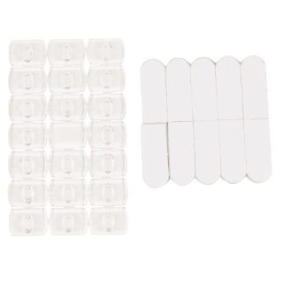 Крючки для монтажа гирлянд Uniel UCC-Y11 CLEAR 020 POLYBAG UL-00009937