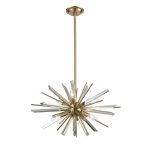 Люстра на штанге Delight Collection P68112-6AB antique brass