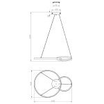 Подвесной светильник Escada Relation 10230/2LED White