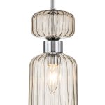 Подвесной светильник Escada Gloss 1141/1S Chrome/Beige