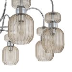 Люстра на штанге Escada Gloss 1141/8PL Chrome/Beige
