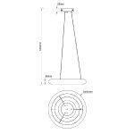 Подвесной светильник Escada Soft 10258/1LED