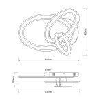 Потолочная люстра Escada Volume 10241/3LED