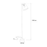 Торшер Escada Hall 10185/T White