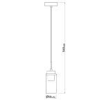 Подвесной светильник Escada Dinasty 2118/1S