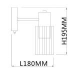 Бра Escada Diversity 2120/1A Gold