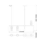 Подвесной светильник Escada Reverse 2100/3P Black