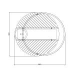 Потолочная люстра Escada Concept 10226/3LED ROUND