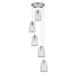 Каскадная люстра Indigo Lucido 11046/5P Chrome V000483