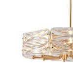 Подвесная люстра Indigo Zaffiro 12046/8P Brass V000499