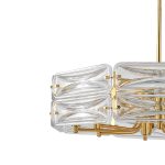 Подвесная люстра Indigo Zaffiro 12046/8P Brass V000499