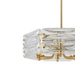 Подвесная люстра Indigo Zaffiro 12046/6P Brass V000500