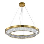 Подвесная люстра Indigo Riva 12045/1P Brass V000102L