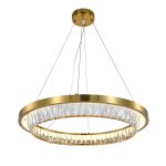 Подвесная люстра Indigo Riva 12045/1P Brass V000102L