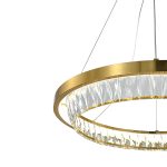 Подвесная люстра Indigo Riva 12045/1P Brass V000102L