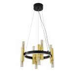 Подвесная люстра Indigo Fiamma 13027/8P Black V000106L