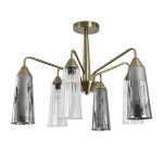 Люстра на штанге Indigo Campana 13028/6R Brass V000509