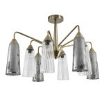 Люстра на штанге Indigo Campana 13028/8R Brass V000510