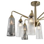 Люстра на штанге Indigo Campana 13028/8R Brass V000510