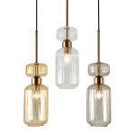 Подвесной светильник Escada Gloss 1141/3S BG/CL/AM