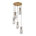 Каскадная люстра Escada Gloss 1141/5S Smoke