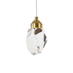 Подвесной светильник Indigo Cristallo 12053/1P Brass V000132L