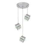 Подвесной светильник Indigo Radioso 12048/3P Chrome V000136L