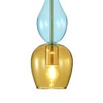 Подвесной светильник Indigo Millefiori 11065/1P Amber V000547