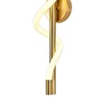 Настенный светильник Indigo Intreccio 14025/1W Brass V000142L