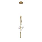 Подвесной светильник Indigo Intreccio 14025/1P Brass V000144L