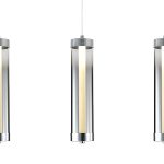 Подвесной светильник Indigo Rilucente 11061/3P Chrome V000148L