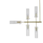 Люстра на штанге Indigo Saetta 11053/12R Gold V000565