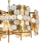 Подвесная люстра Indigo Delizia 12047/6P Brass V000571