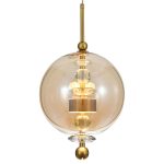 Подвесной светильник Indigo Illusione 11055/1P Amber V000188L