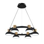 Подвесная люстра Indigo Traforo 11059/6P Black V000182L