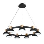 Подвесная люстра Indigo Traforo 11059/9P Black V000183L