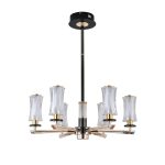 Люстра на штанге Indigo Grandioso 13038/6R Black V000185L