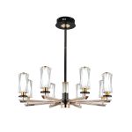 Люстра на штанге Indigo Grandioso 13038/8R Black V000186L