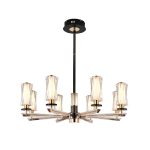 Люстра на штанге Indigo Grandioso 13038/8R Black V000186L