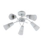 Люстра на штанге Escada Calla 1109/5P White