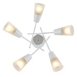 Люстра на штанге Escada Calla 1109/5P White