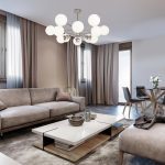 Люстра на штанге Escada Ethereal 2110/12P Nickel