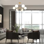 Люстра на штанге Escada Ethereal 2110/6P Gold