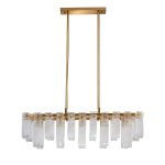 Люстра на штанге Indigo Brina 12027/10PL Brass V000367