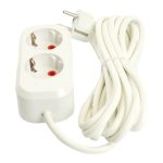 Удлинитель двухместный Stekker Home 49340