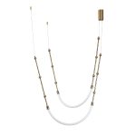Подвесная люстра Indigo Corda 14010/2P Brass V000063L