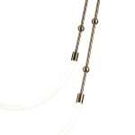 Подвесная люстра Indigo Corda 14010/2P Brass V000063L