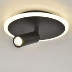 Настенно-потолочный светильник Escada 20046SMA/01LED BK